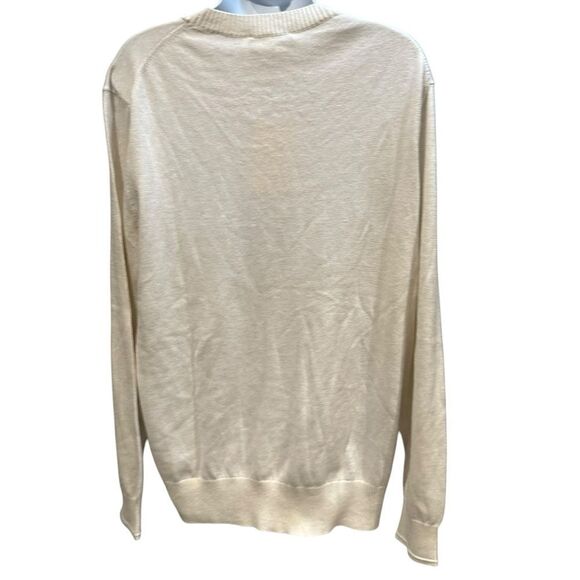 Everlane Men’s The No-Sweat Sweater Uniform Heather Canvas Large New with Tag - Picture 9 of 15